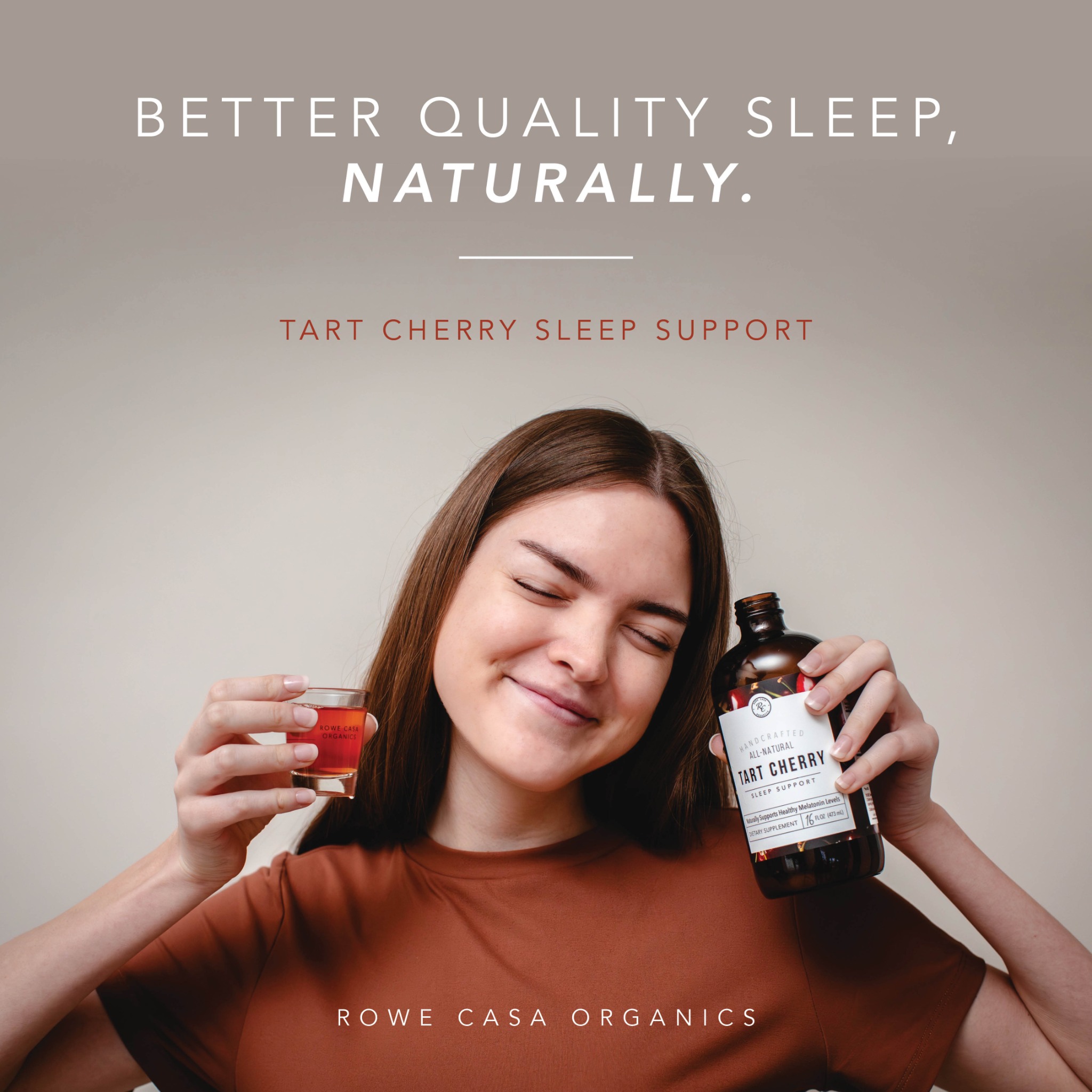 Rowe Casa Organics Facebook ad