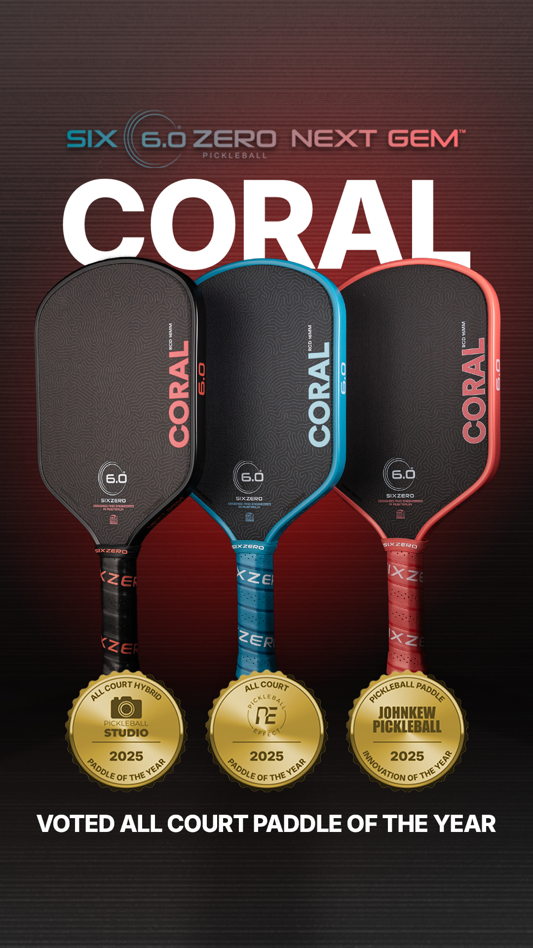 Six Zero Pickleball Facebook ad from Feb 9, 2026