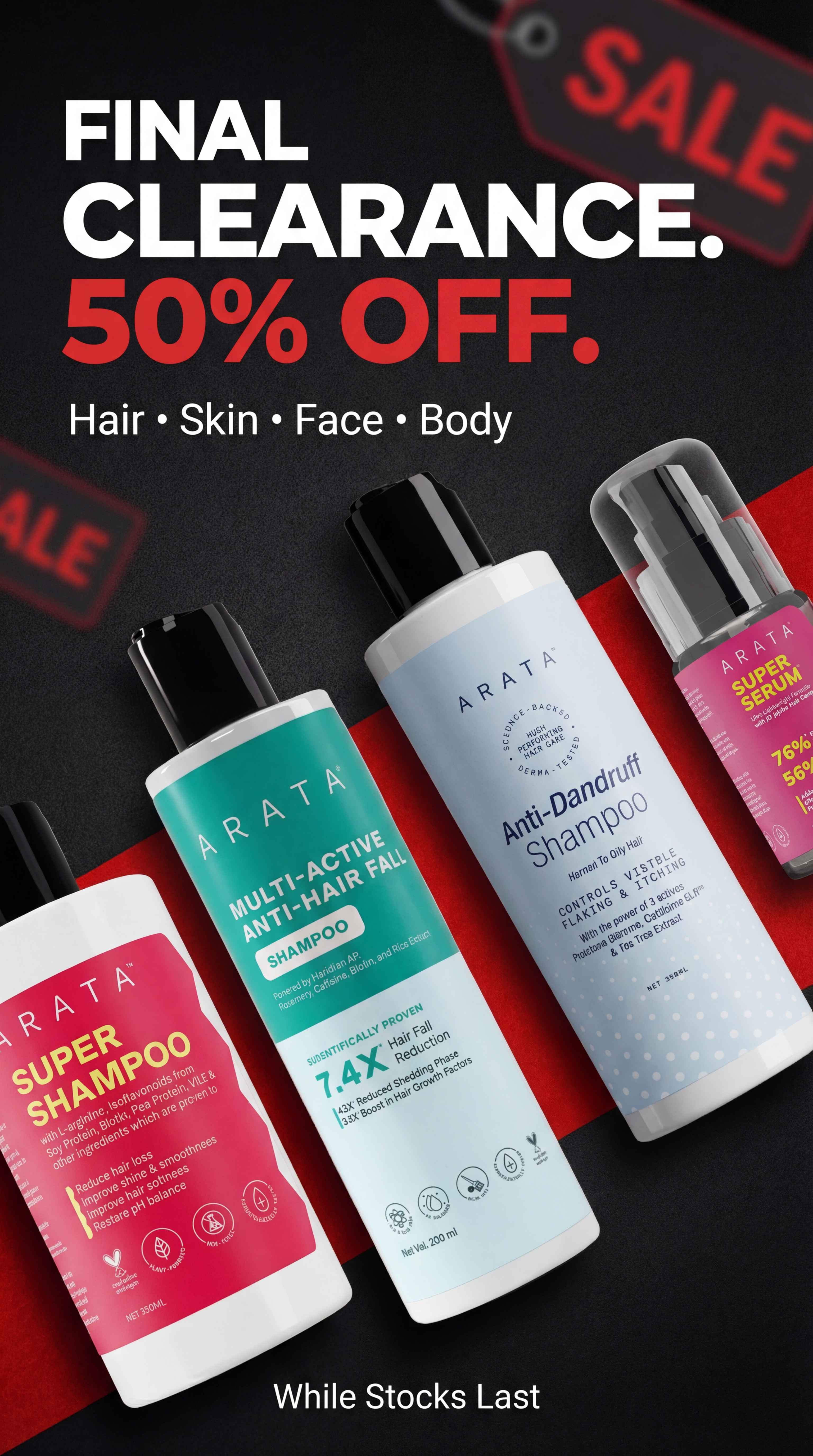 Arata Facebook ad