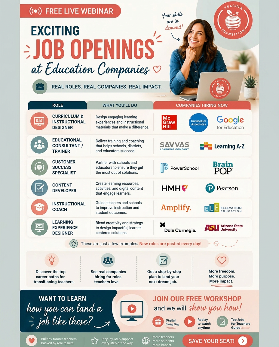 Teacher Transition Facebook ad