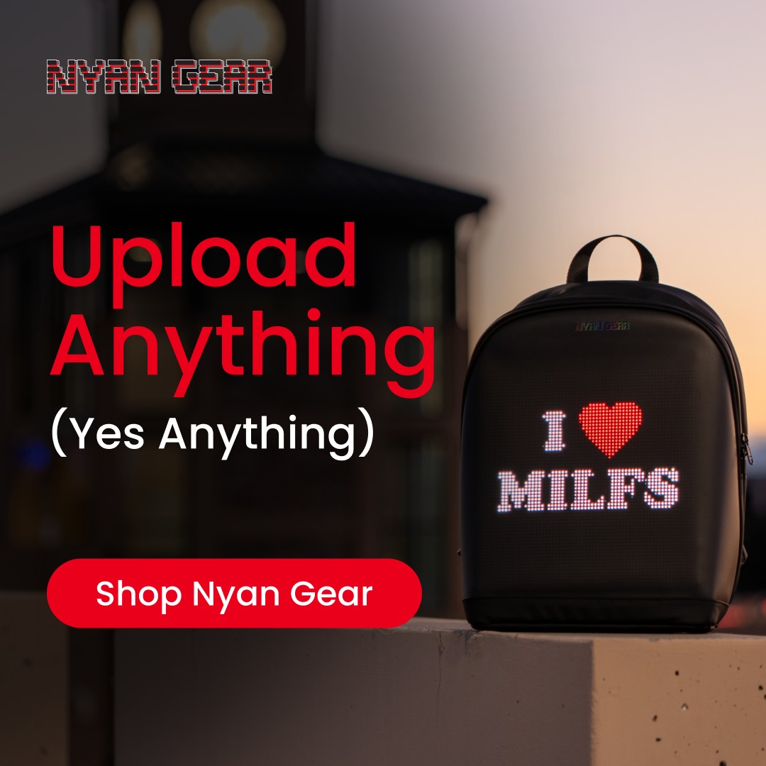 Nyan Gear Facebook ad: Your Ride. Your Message.