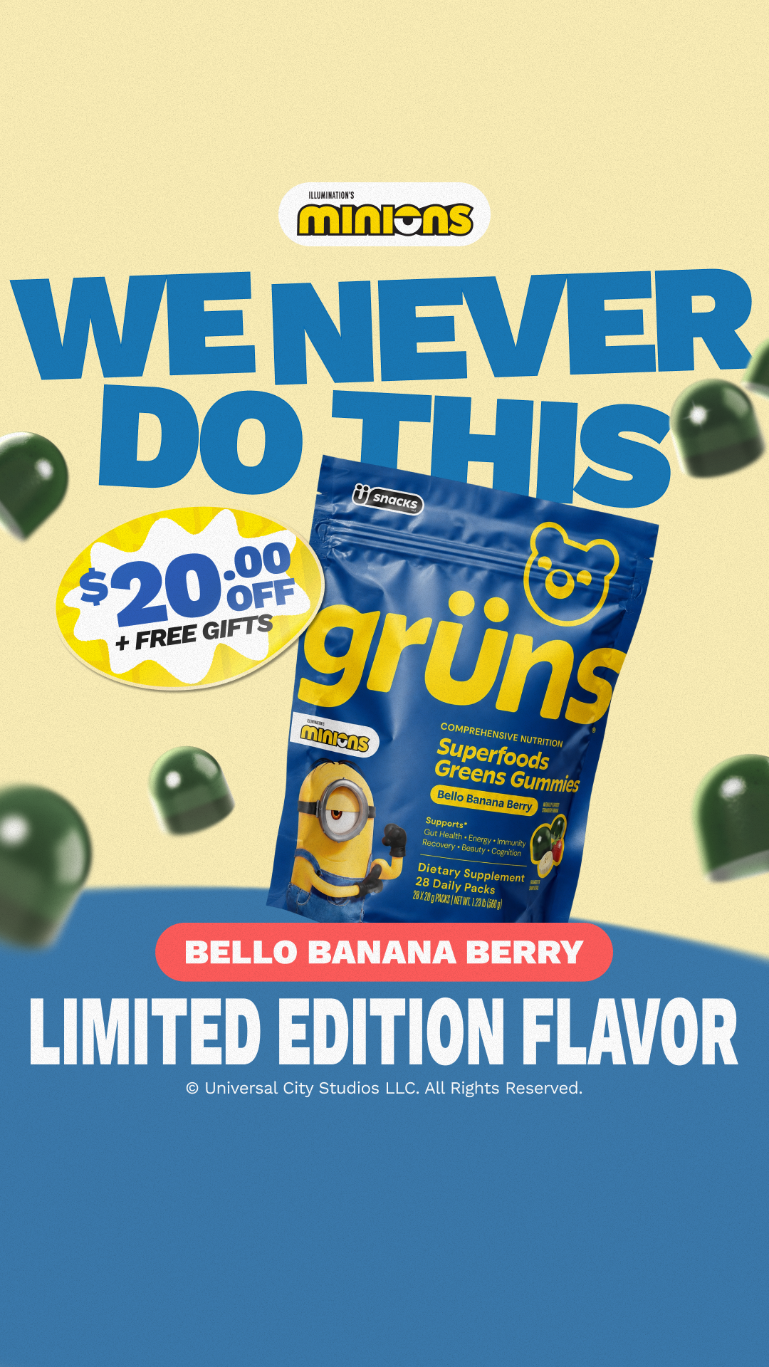 Grüns Facebook ad