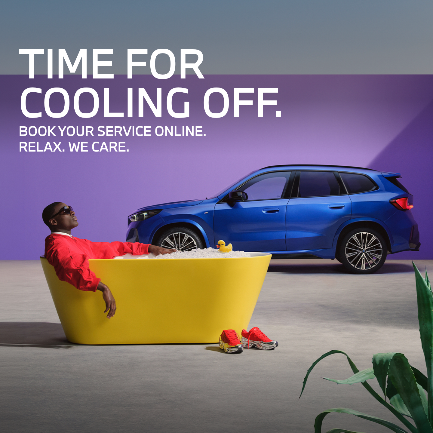 BMW UK Facebook ad: BMW Service with Proactive Care.