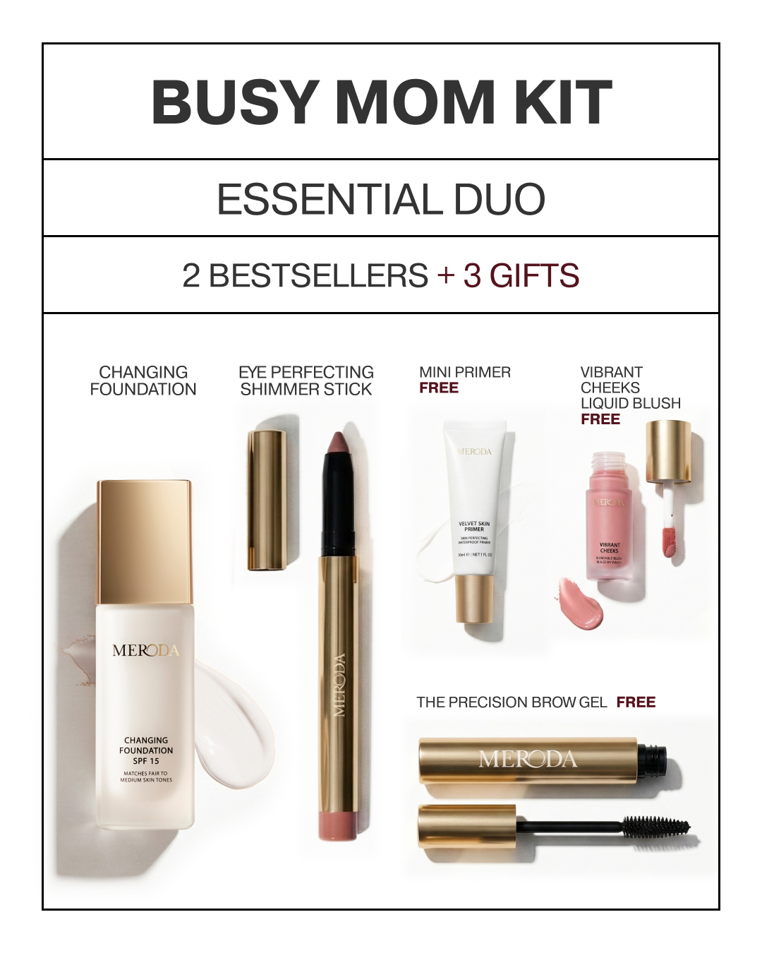 Meroda Cosmetics Facebook ad