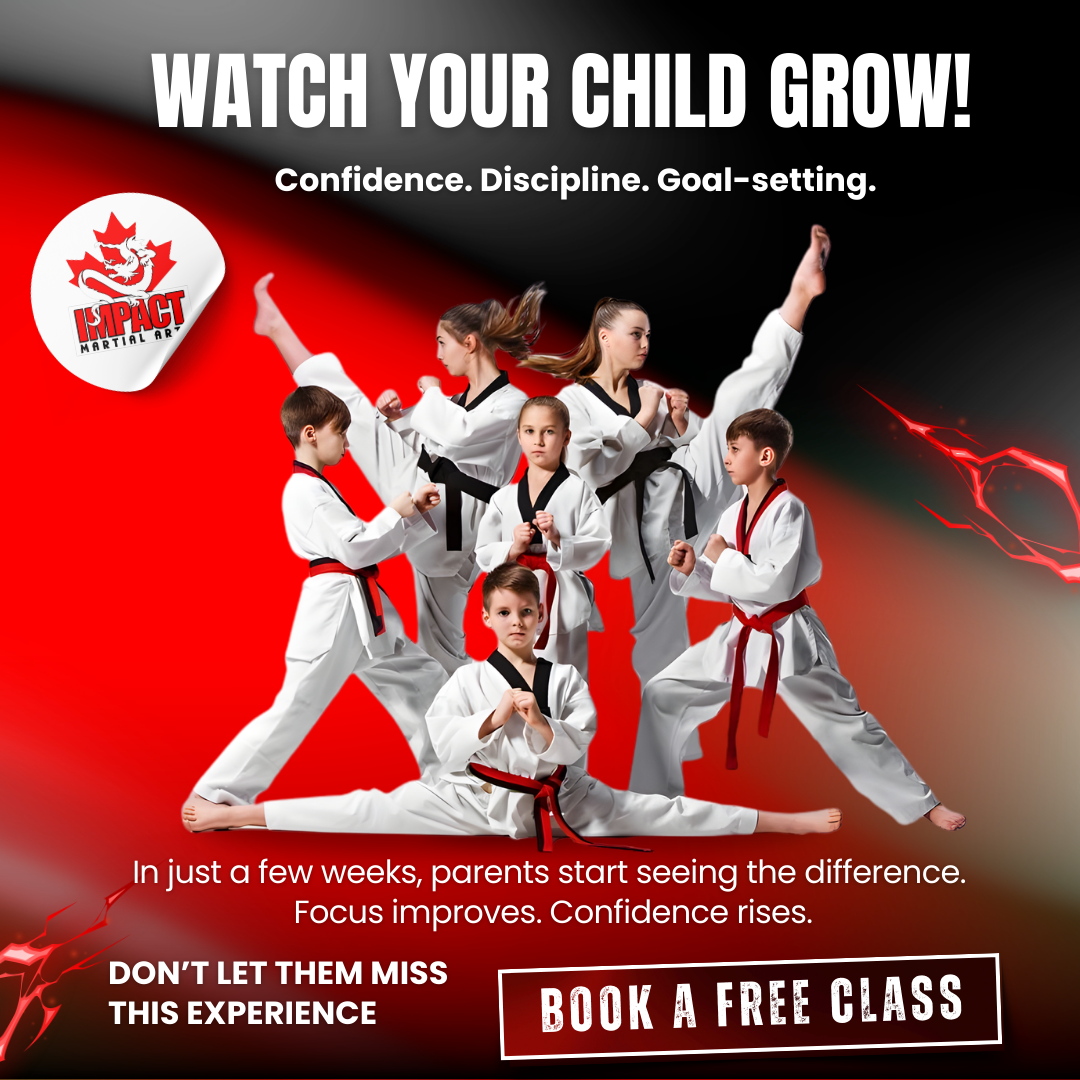 Impact Martial Arts Facebook ad