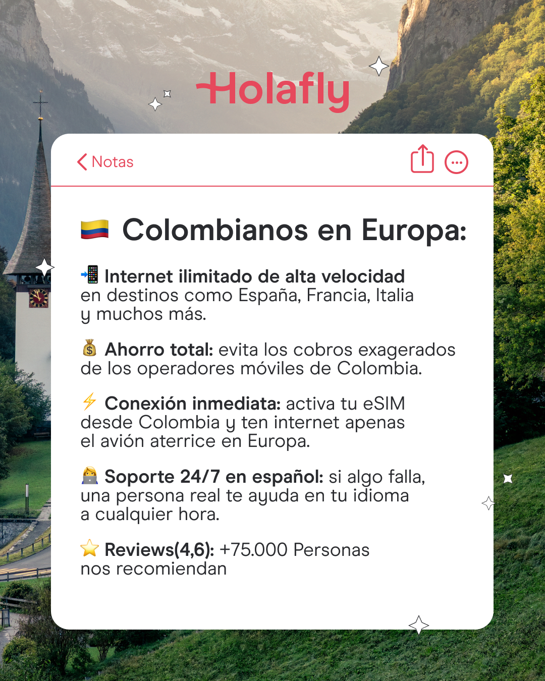 Holafly - Español Facebook ad
