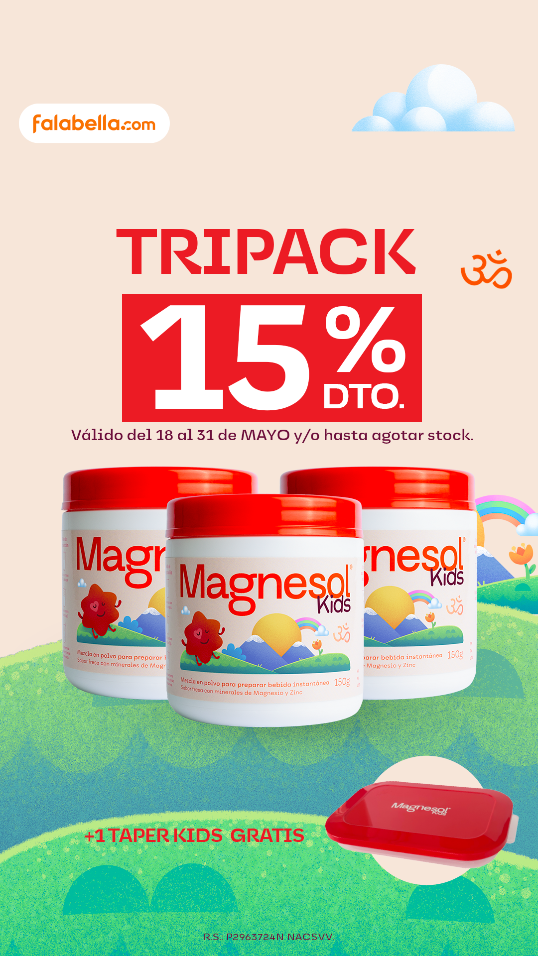 MAGNESOL Facebook ad from May 22, 2026