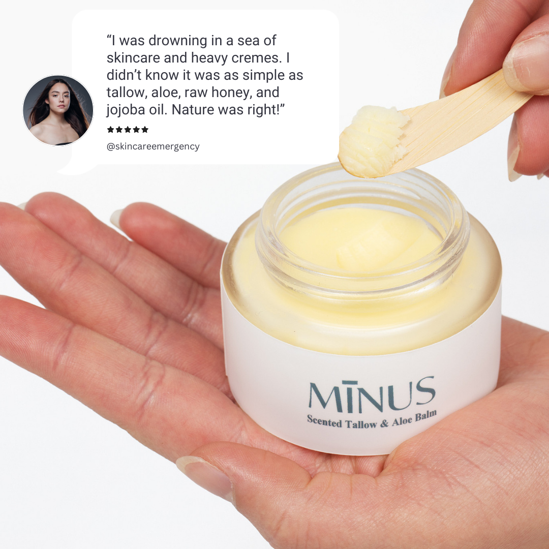 Minus SkinCare Facebook ad