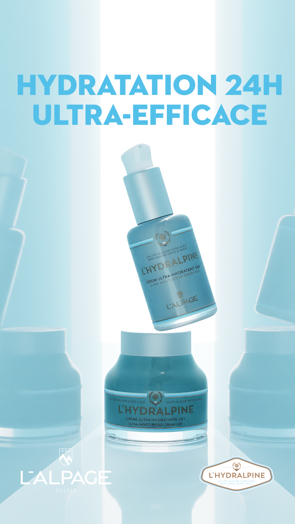 L'ALPAGE Facebook ad: L'Hydralpine de L'ALPAGE Suisse | Soin Cosmétique…