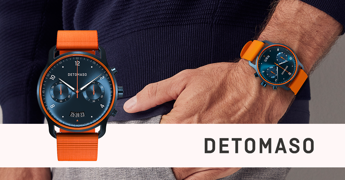 DETOMASO WATCHES Facebook ad