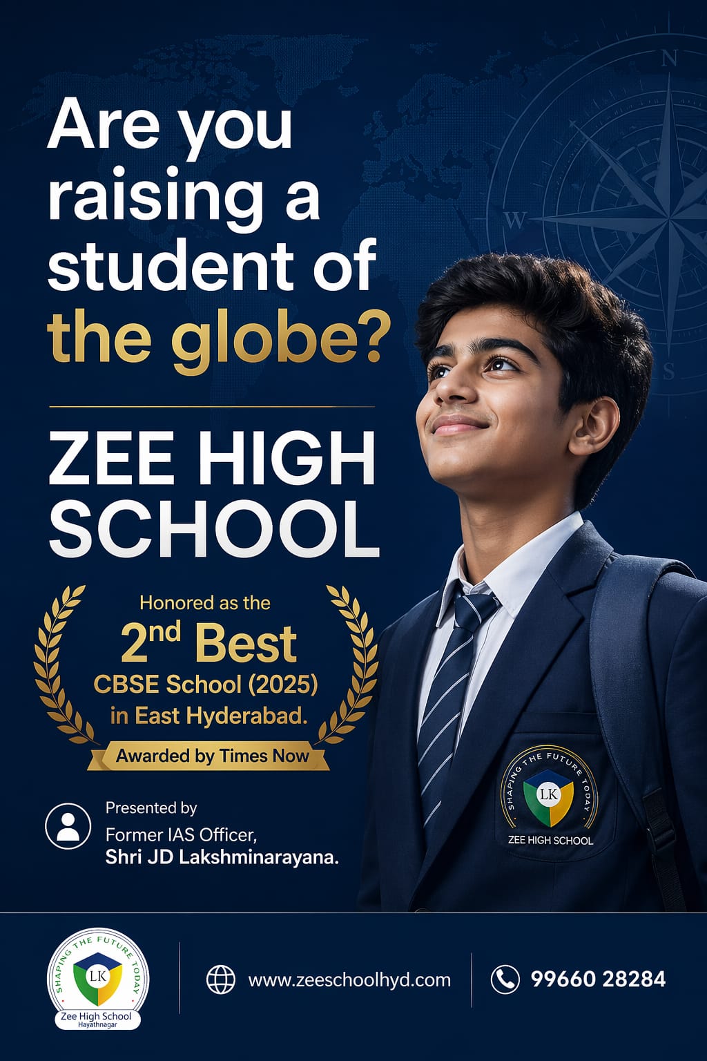 Zee High school Hayatnagar Facebook ad