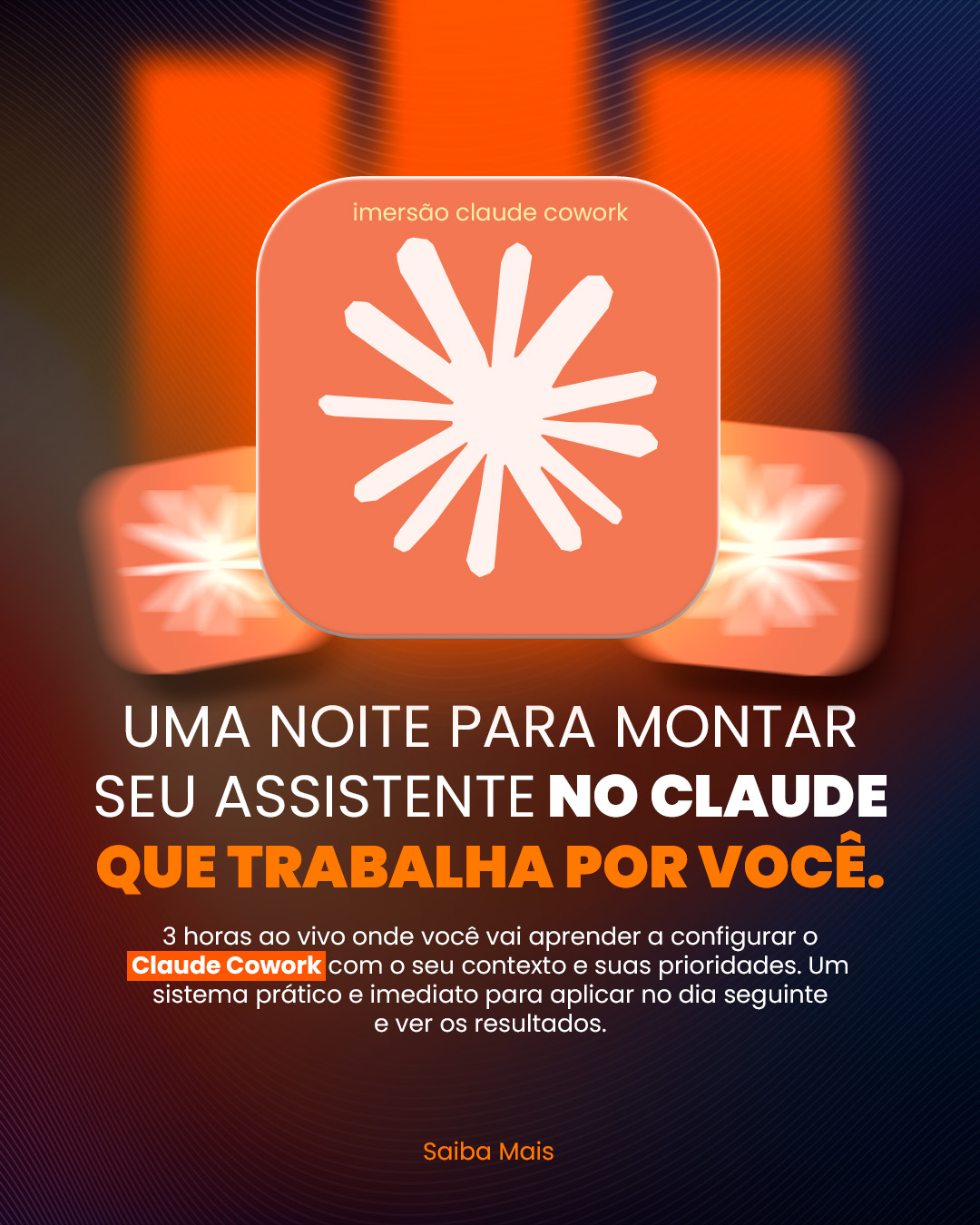 Caio Inteligência Artificial Facebook ad: Domine o Claude