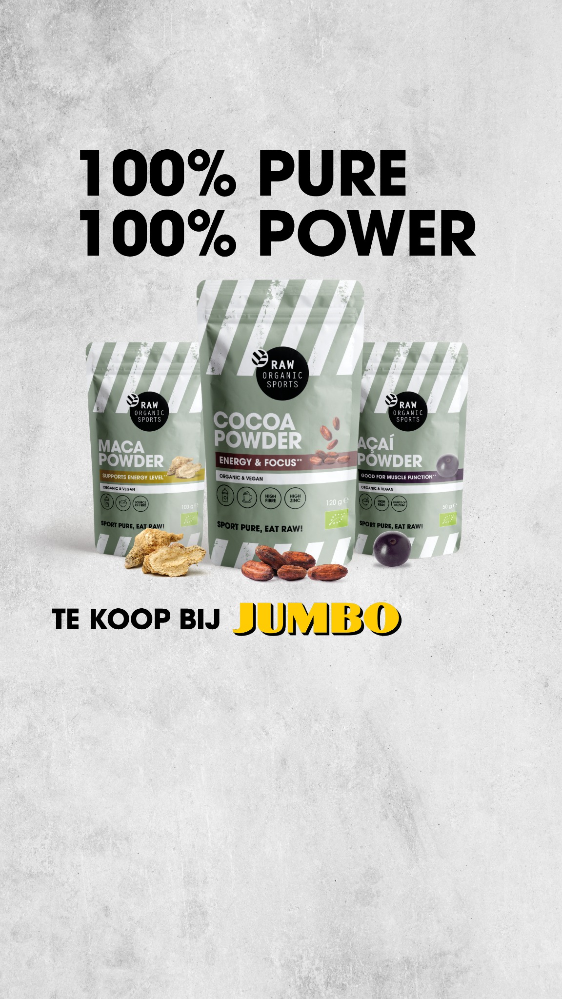 RAW Organic Food Facebook ad