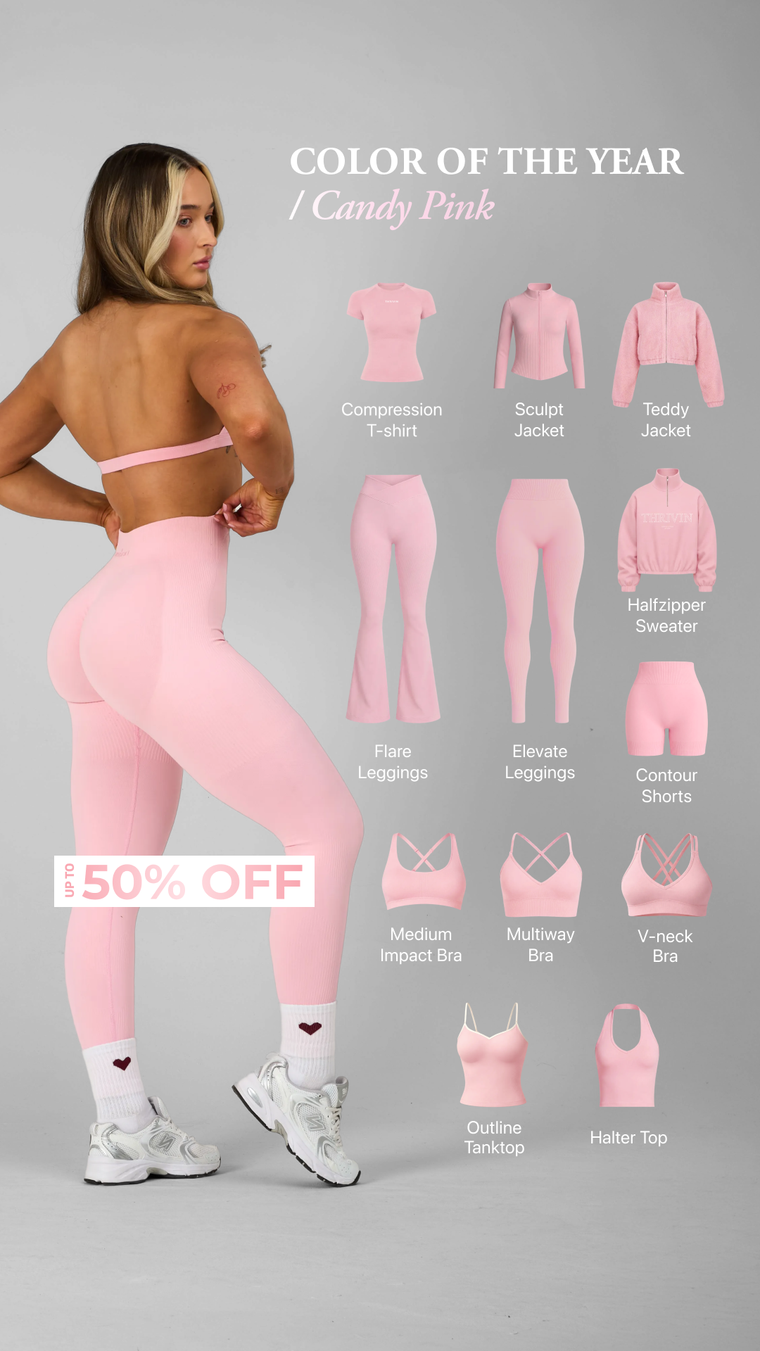 Thrivin Activewear Facebook ad