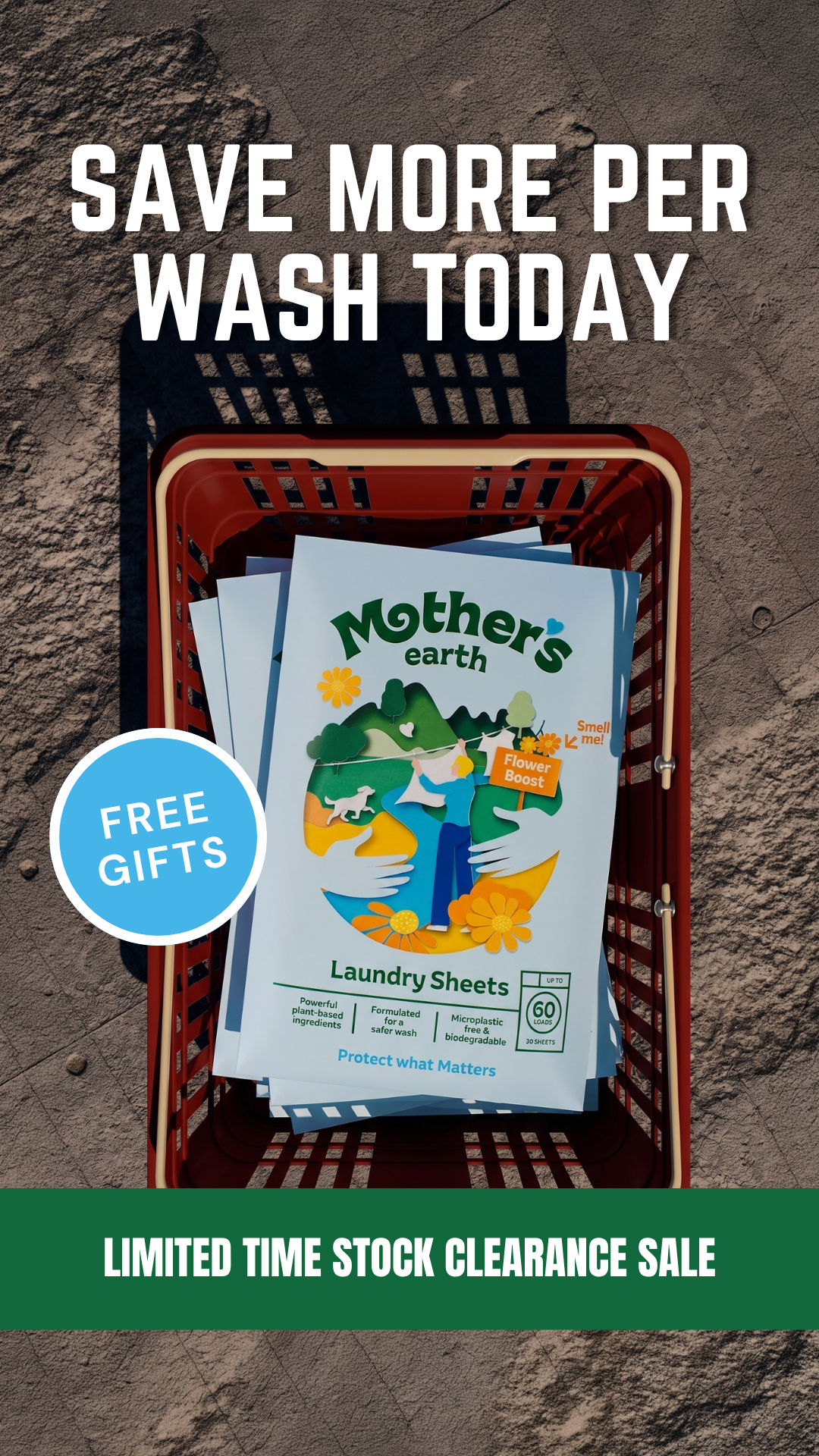 Mothers Earth Facebook ad