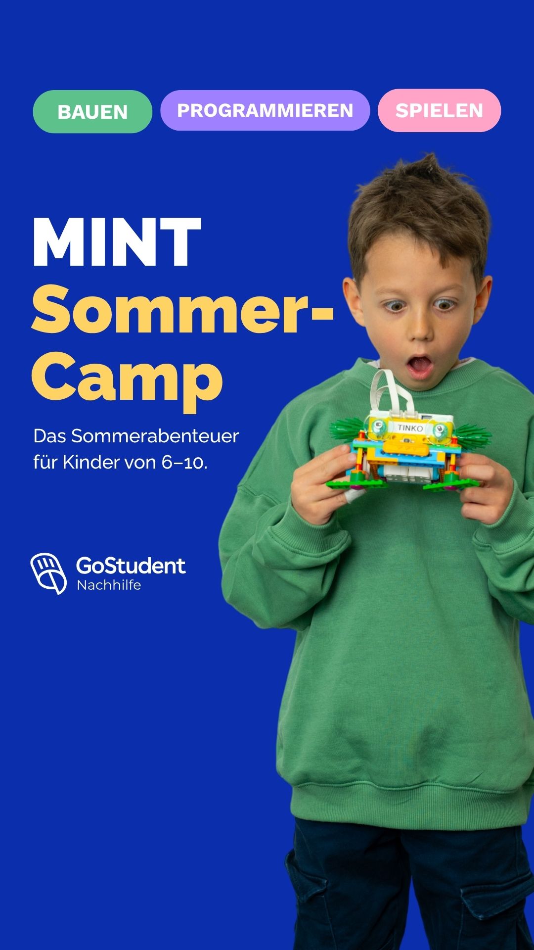 GoStudent Facebook ad from May 8, 2026