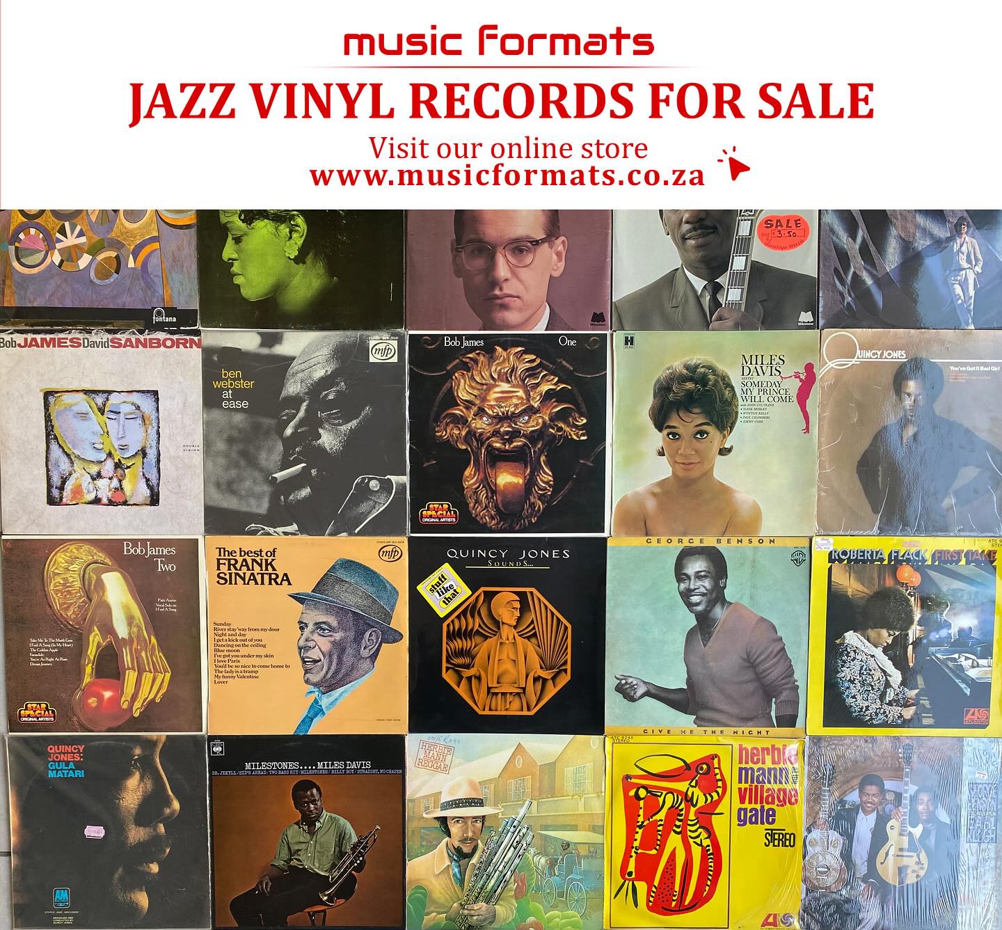 Music Formats Facebook ad: Jazz/Blues