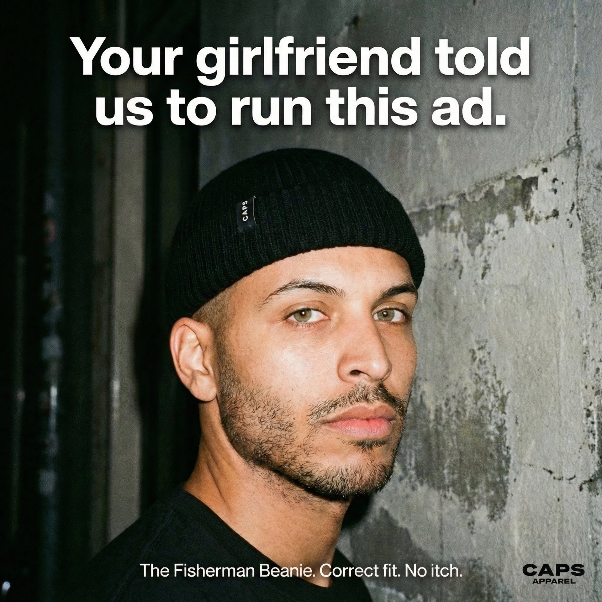 CAPS Apparel Facebook ad