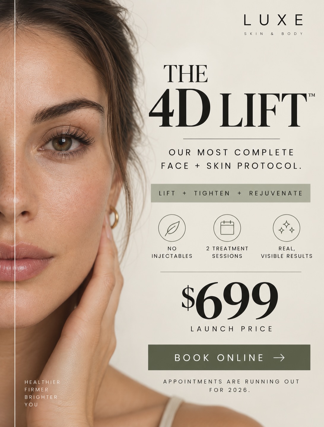 Luxe Body Contour Facebook ad