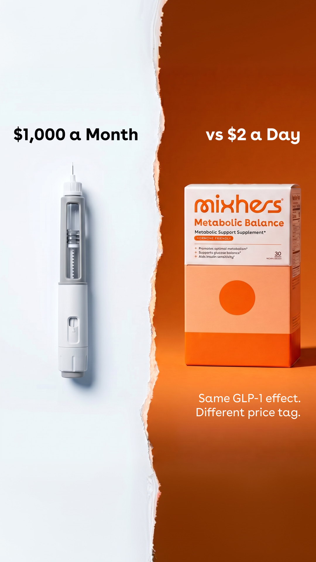 Mixhers Facebook ad