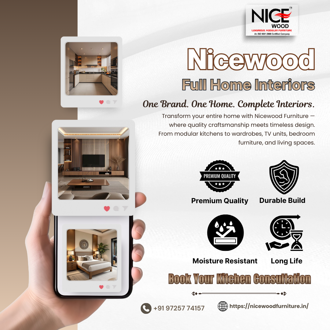 Nicewood Modular Furniture Facebook ad: Transform your home with Nicewood Modular Furniture