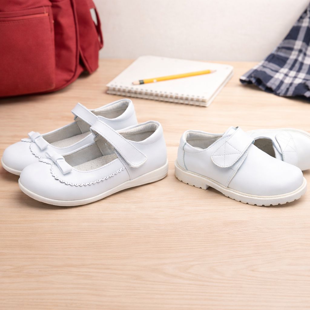 Beehealth Kids shoes Facebook ad: 幼稚園轉白鞋,提早準備更安心