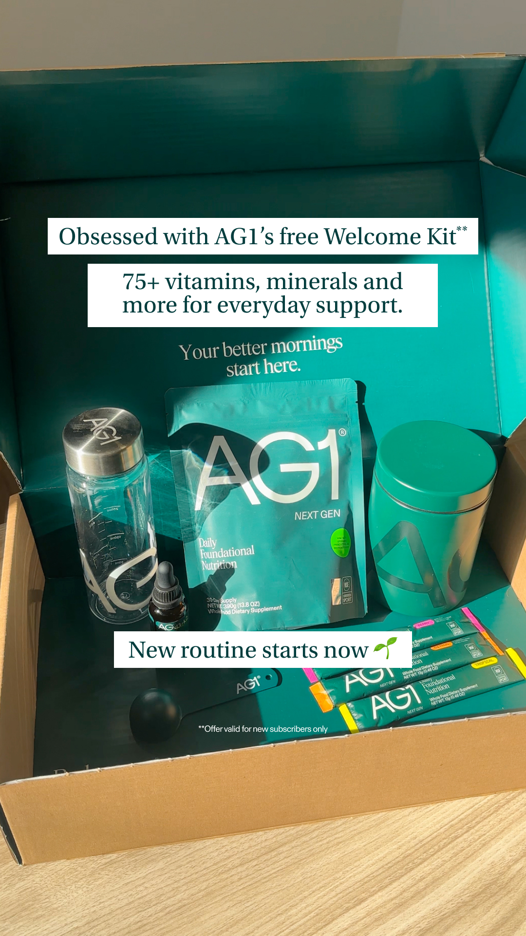 AG1 by Athletic Greens Facebook ad
