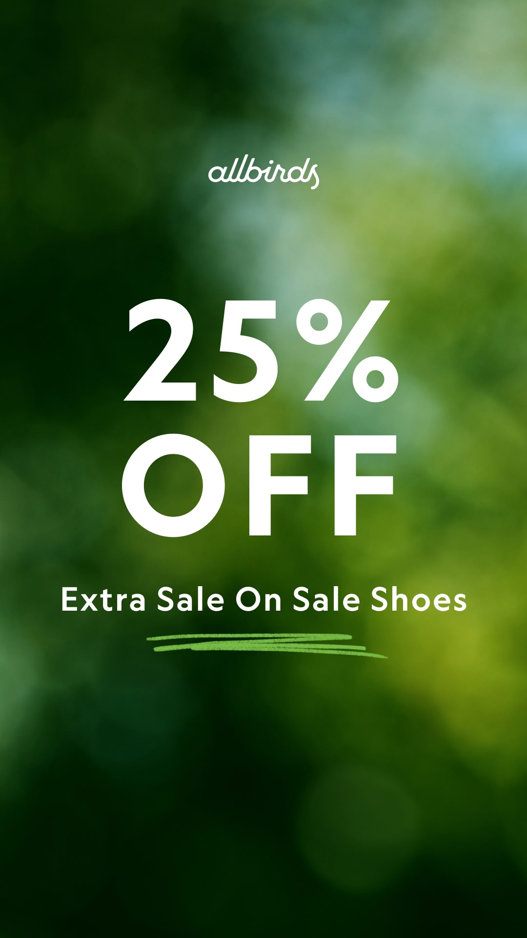 Allbirds Facebook ad