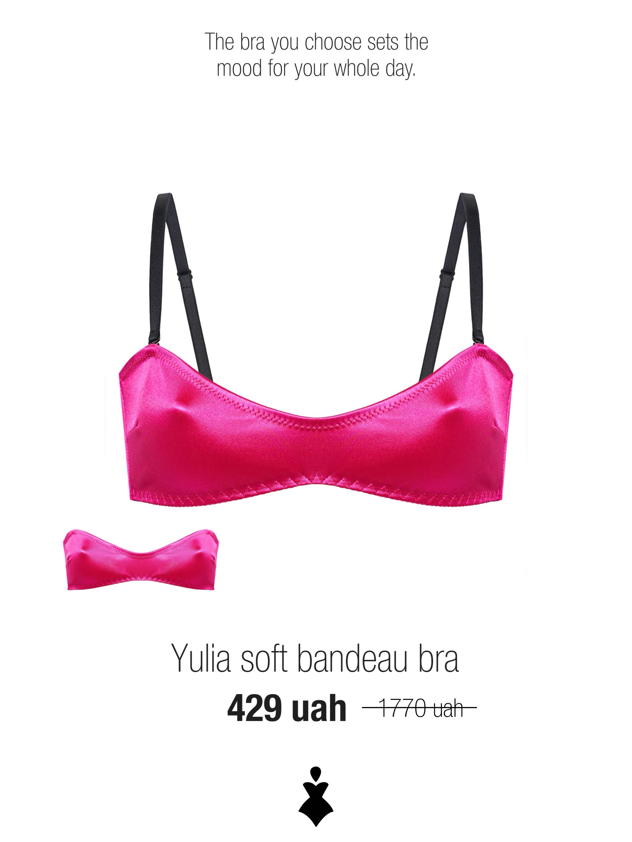 YesUndress Facebook ad: What you wear underneath sets the tone.