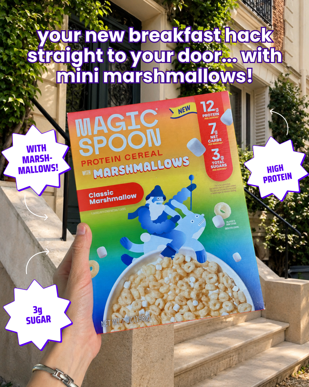 Magic Spoon Cereal Facebook ad