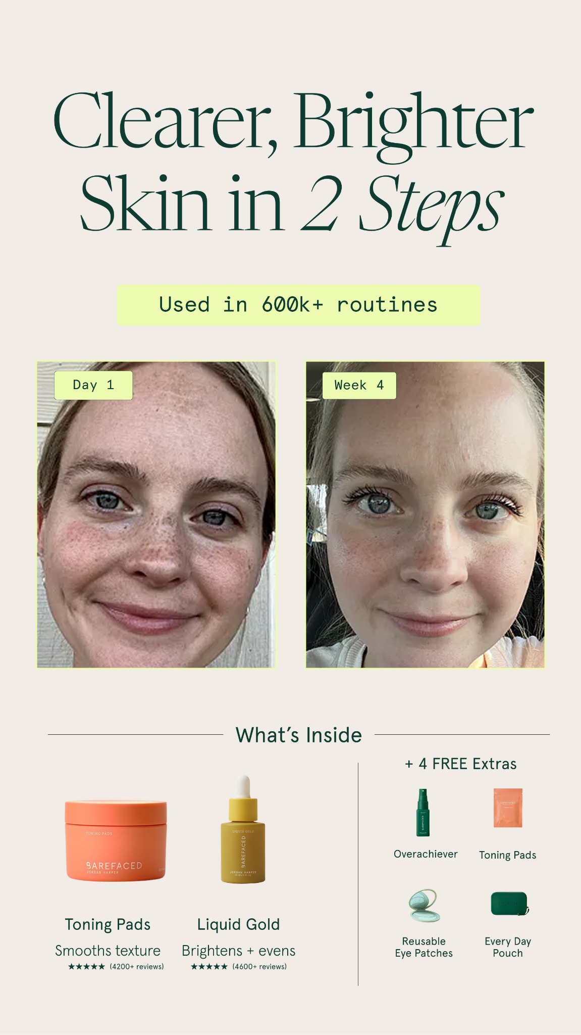 Barefaced Facebook ad