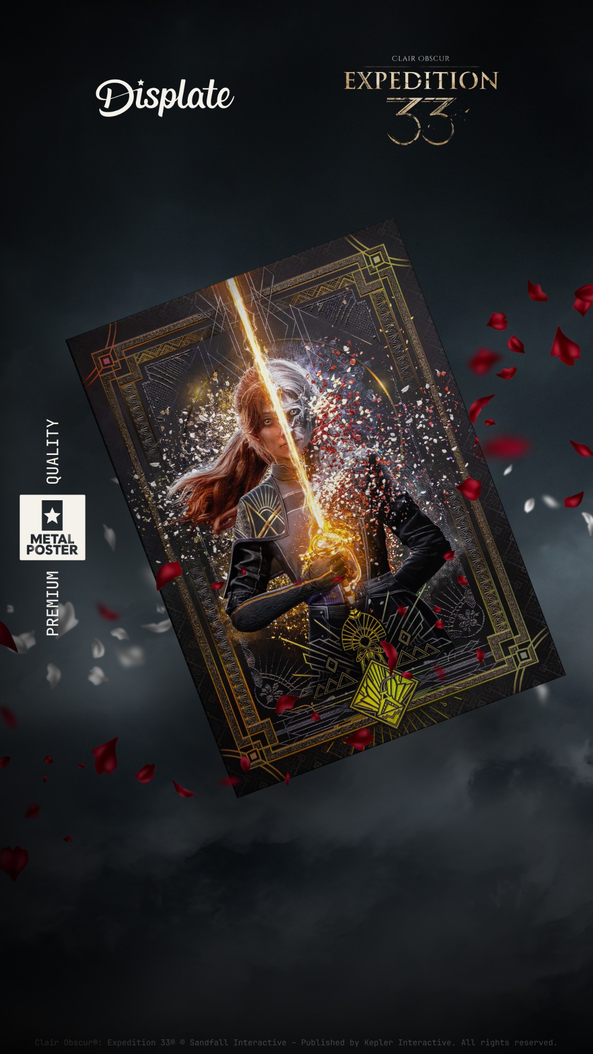 Displate Facebook ad