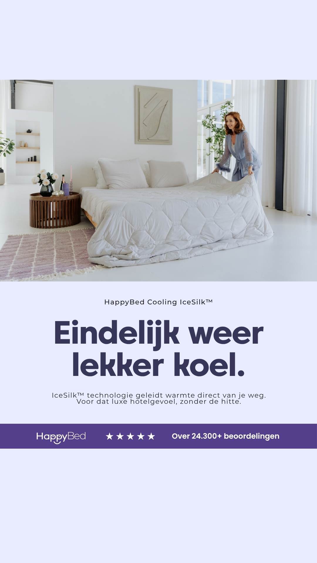 HappyBed Facebook ad