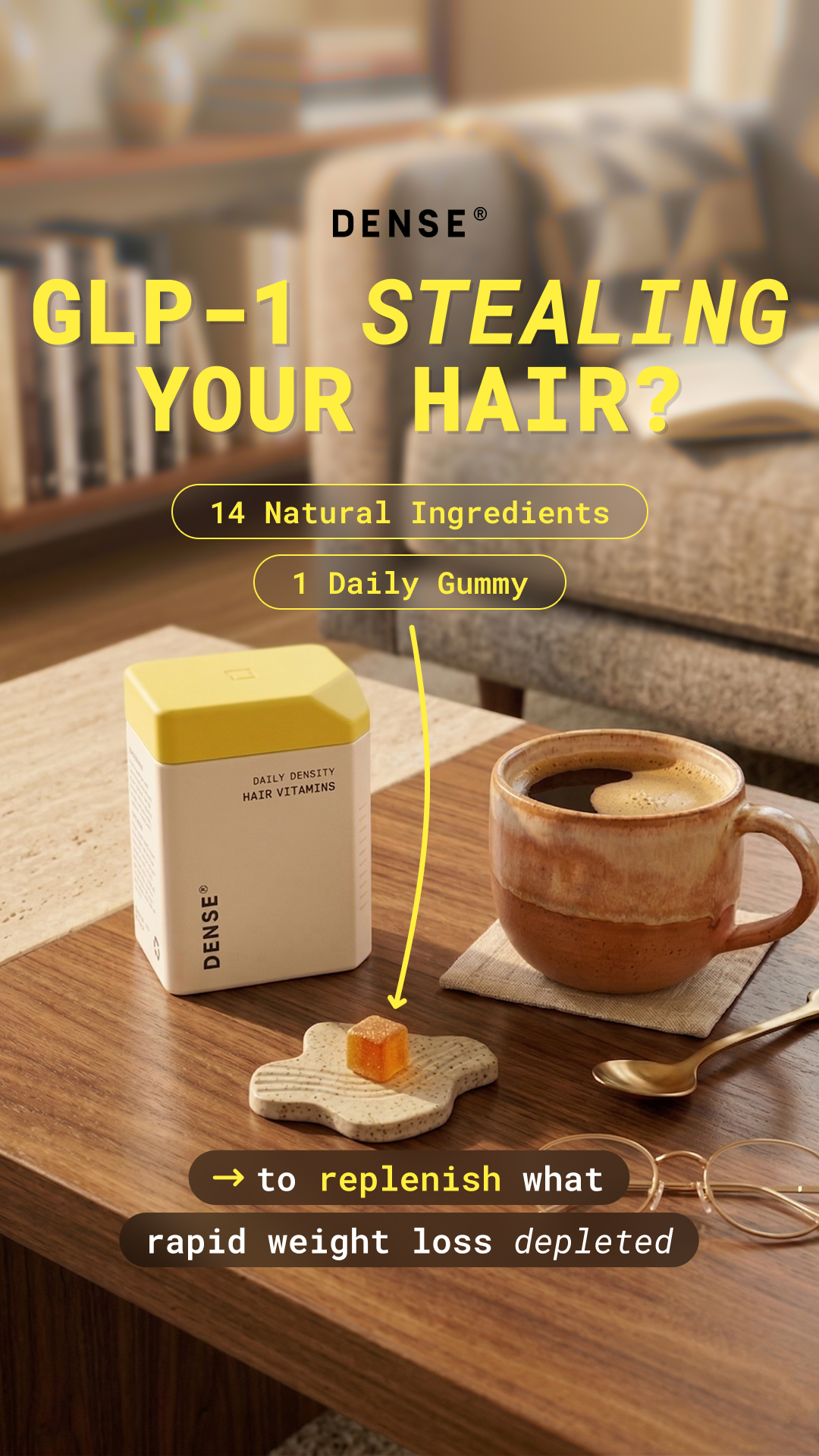 Dense Hair Experts Facebook ad
