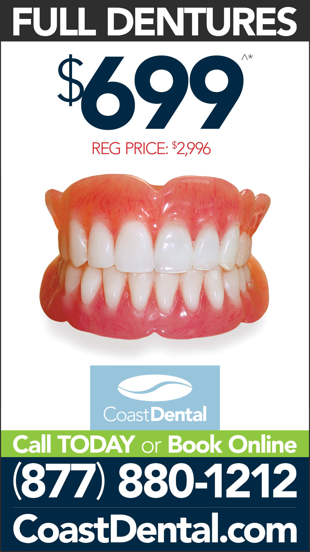 Coast Dental Facebook ad from Jun 16, 2026