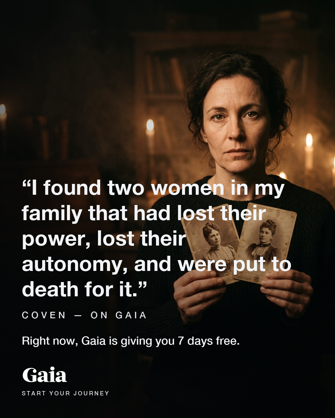 Gaia Facebook ad