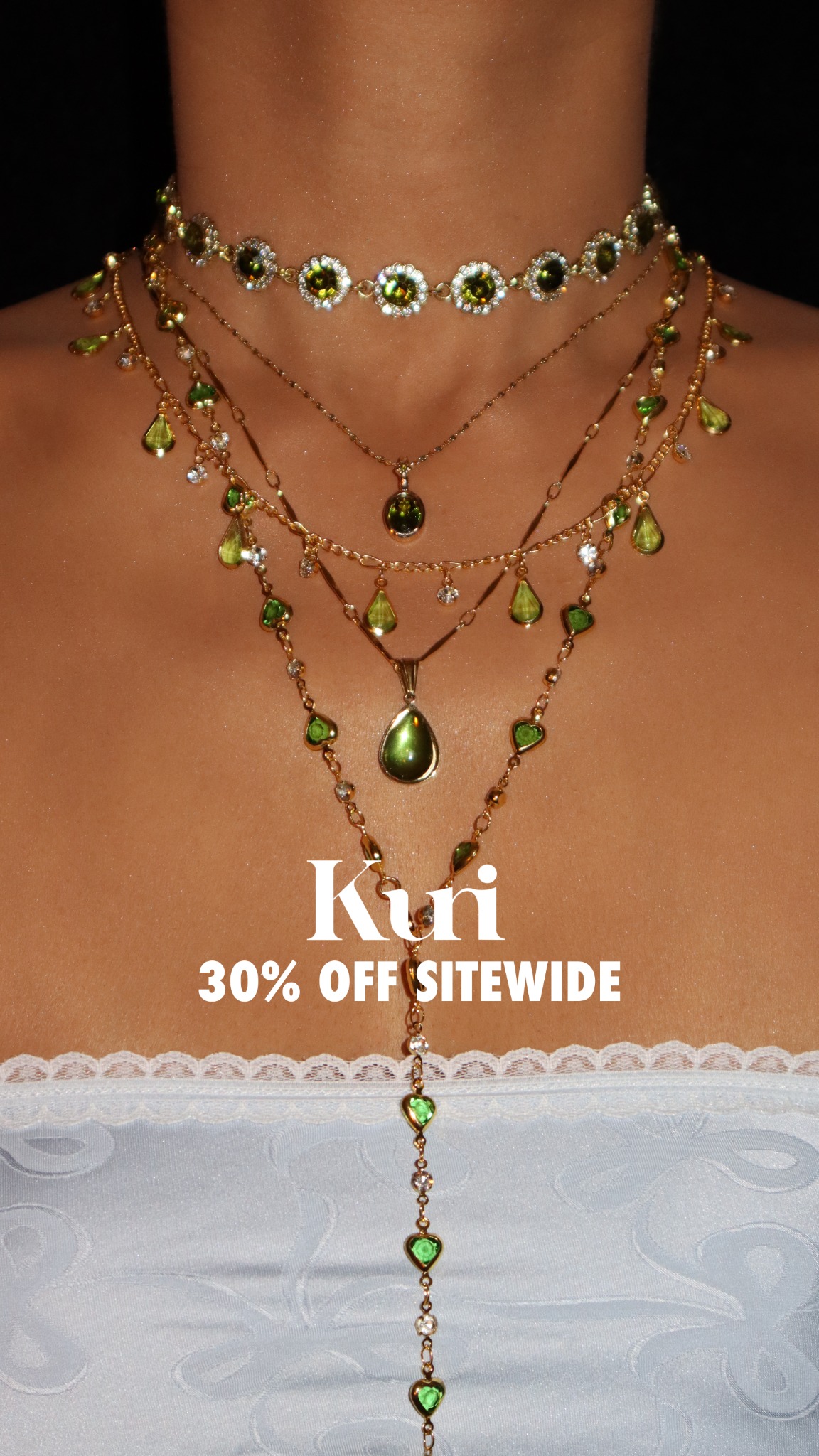 Kuri jewelry Facebook ad