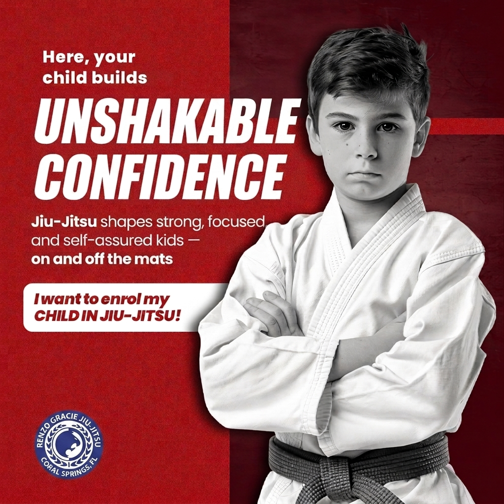 Renzo Gracie Coral Springs Facebook ad: Join Our Kids Program