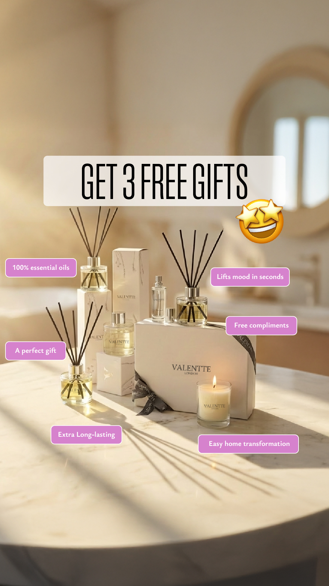 Valentte Facebook ad