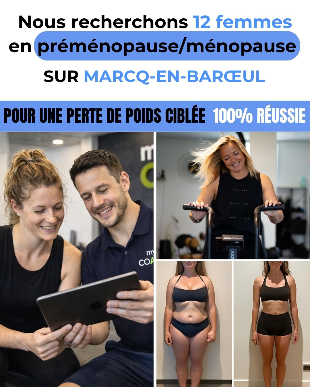 My Coach by Ginkgo Facebook ad: Femmes en préménopause / ménopause