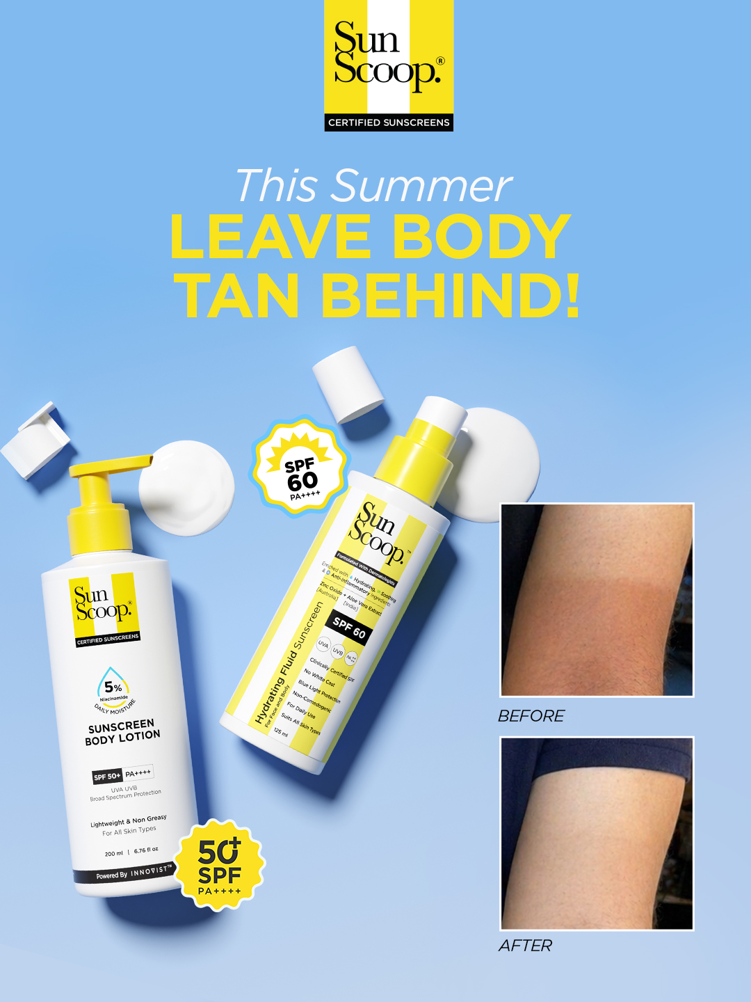 Sunscoop SPF Facebook ad
