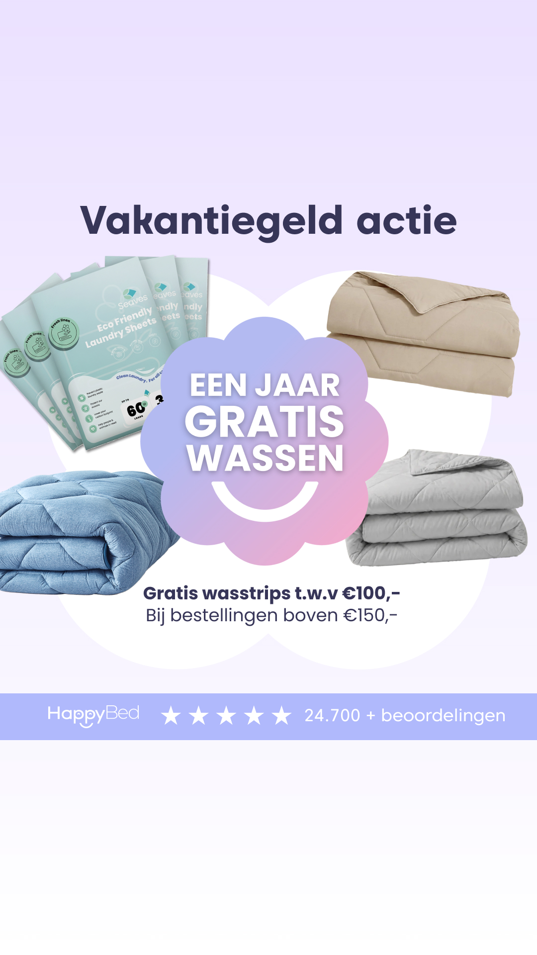 HappyBed Facebook ad