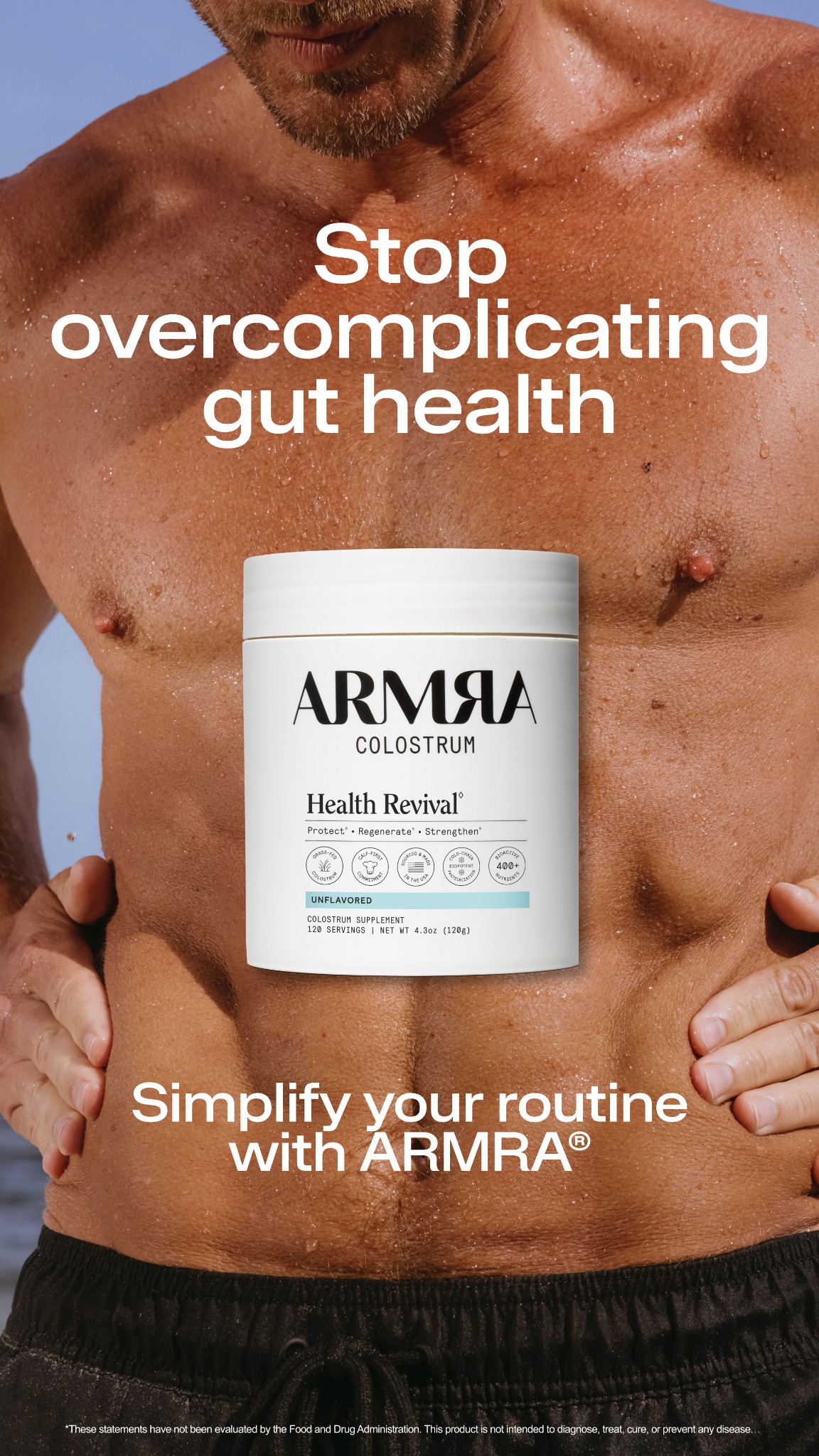 ARMRA Facebook ad