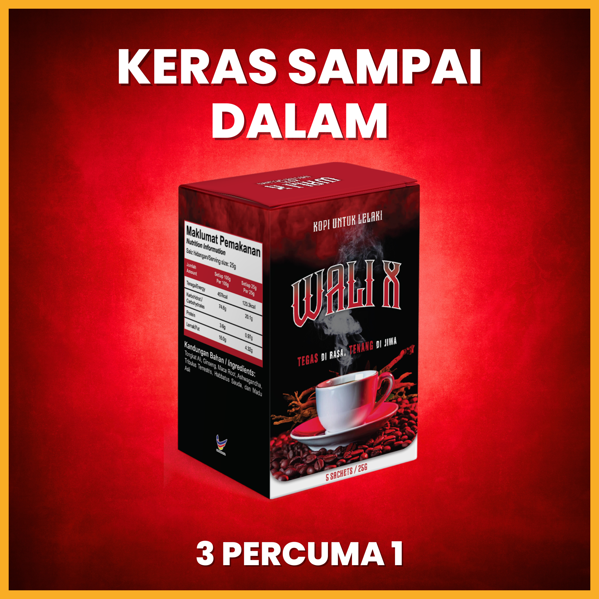 Rawatan Tradisi WaliX Facebook ad: FREE BARANG SAMPAI BARU BAYAR