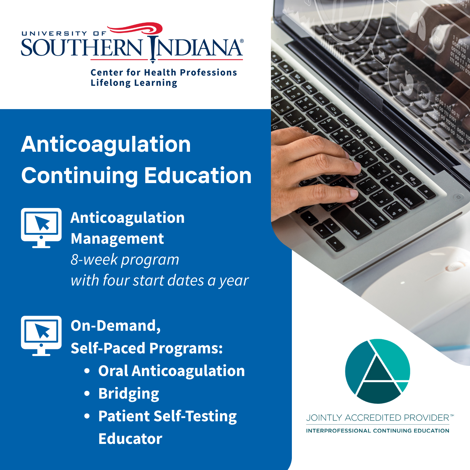 University of Southern Indiana College of Nursing and Health Professions Facebook ad