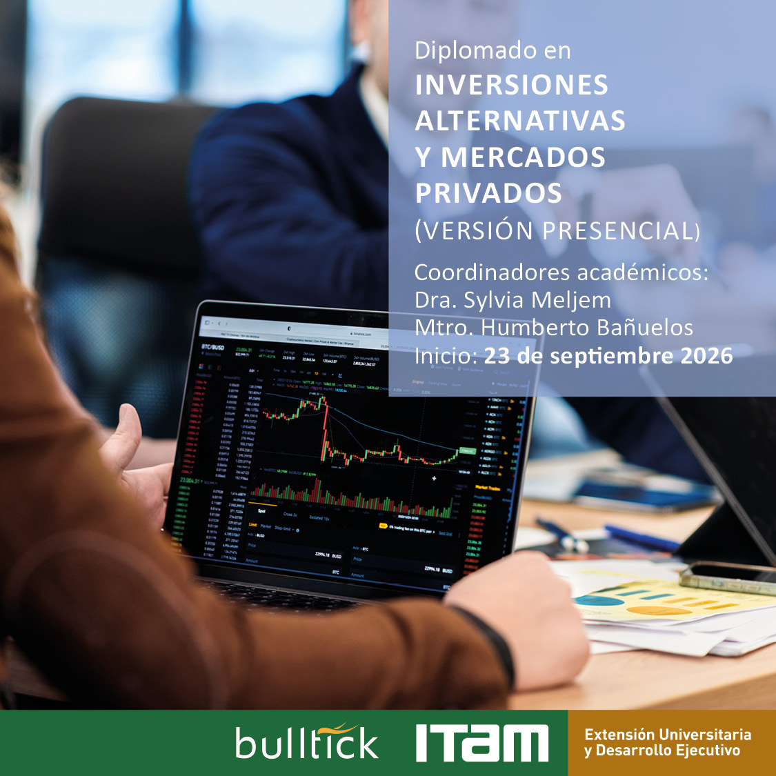 Diplomados ITAM Facebook ad