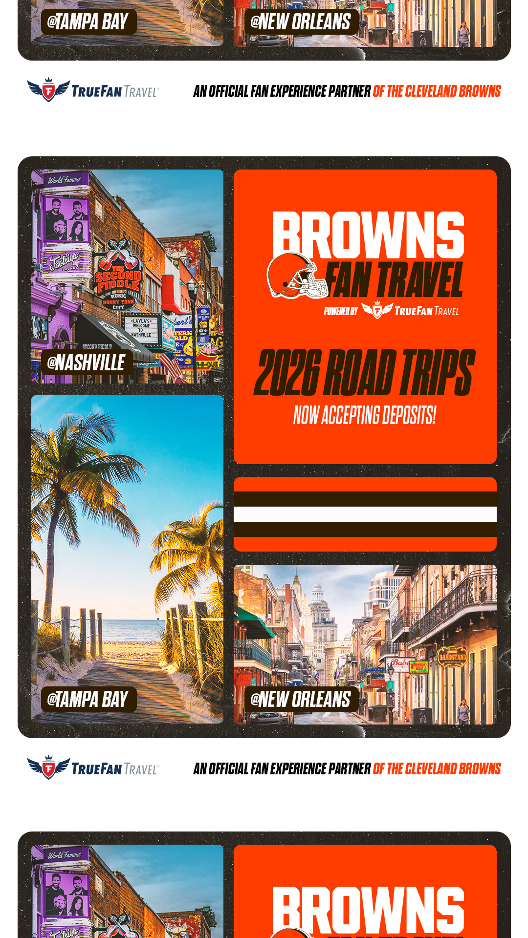Cleveland Browns Facebook ad from Apr 14, 2026