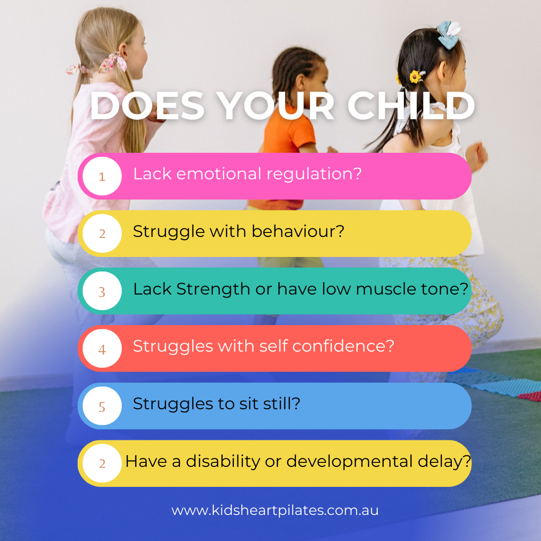 Kids Heart Pilates Facebook ad