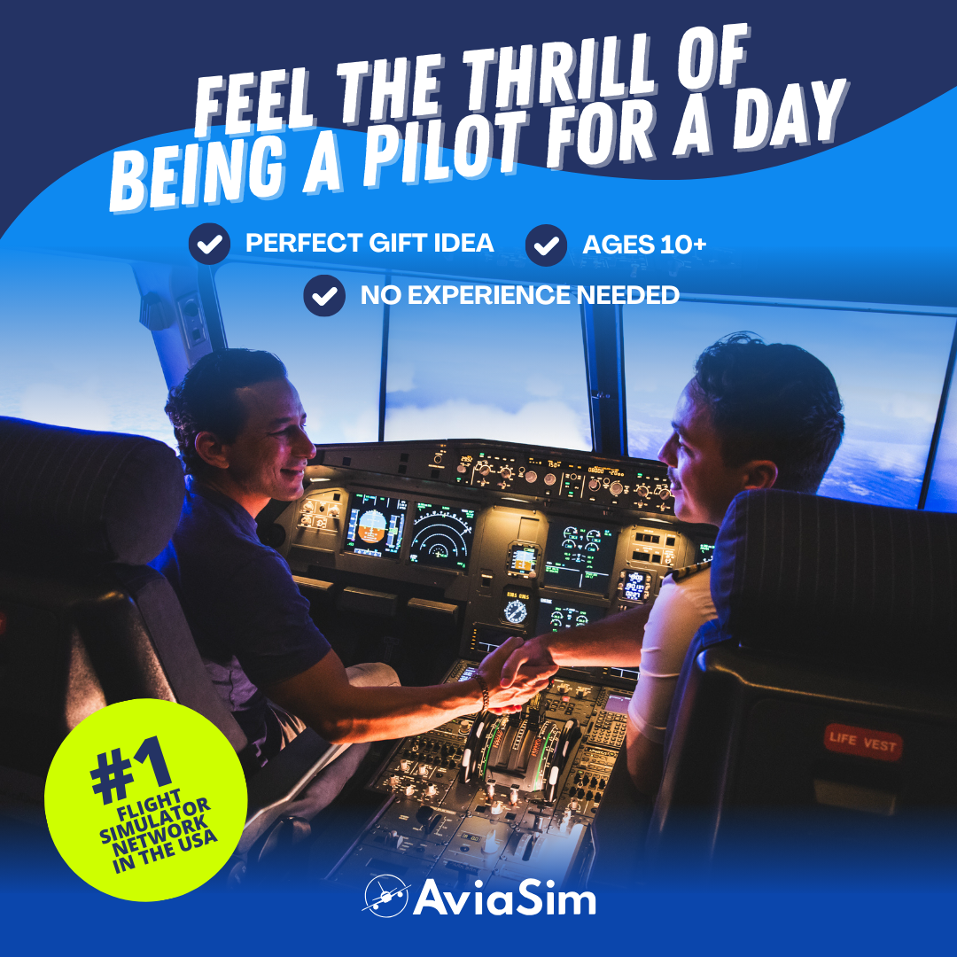 AviaSim - Flight simulators Facebook ad from Aug 7, 2026
