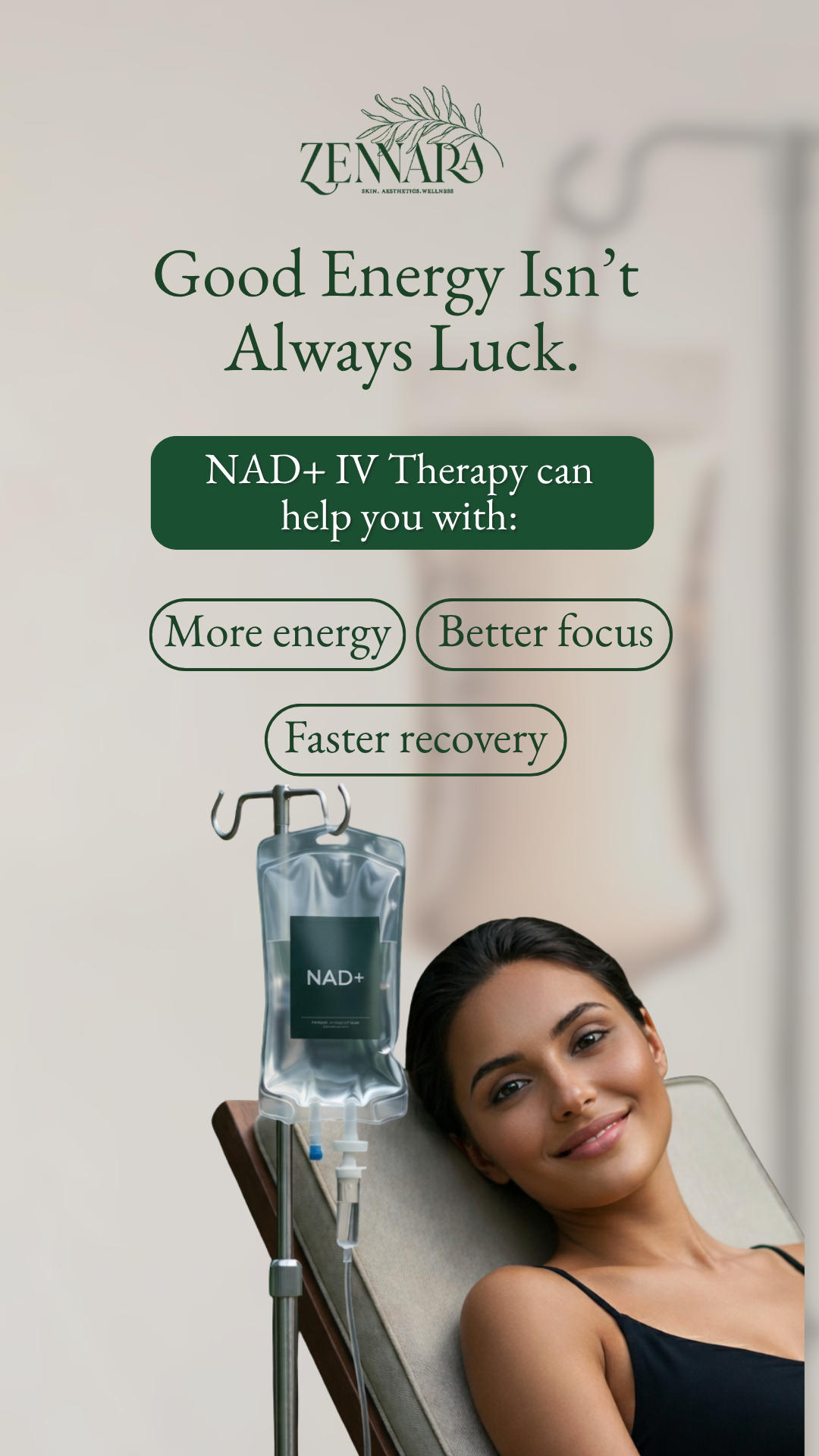 Zennaraclinics Facebook ad from Mar 25, 2026